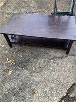 BROWN COFFEE TABLE