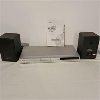 Toshiba DVD / CD player and speakers
