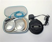 Bose Headphones & Bose Portable CD Player