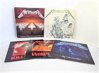 Five Metallica Albums
