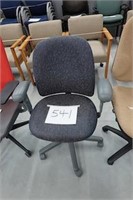 1 Gray Rolling Office Chair