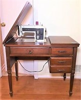 Sears Kenmore Sewing Machine in Cabinet