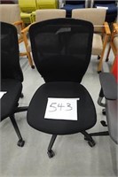 1 Black Rolling Office Chair