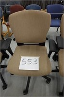 1 Tan Rolling Office Chair