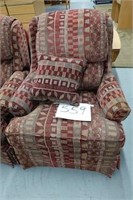 1 Upholstered Chair w/Pillow