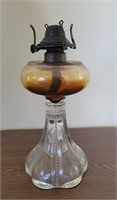 Oil lamp.