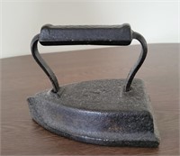 Cast iron iron.