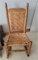 Vintage petite rocking chair.
