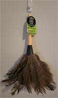 Ostrich feather duster.