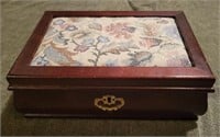 Jewelry box with contents.