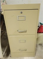 2 drawer file cabinet.