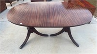 Oval Mahogany Dining Table