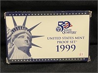 1999 UNITED STATES MINT PROOF SET - 50 STATE