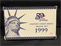 1999 UNITED STATES MINT PROOF SET - 50 STATE