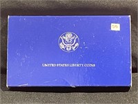 1986 UNITED STATES LIBERTY COINS SILVER PROOF SET
