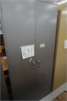 1 Two Door Metal Cabinet (36" x 78" x 18")
