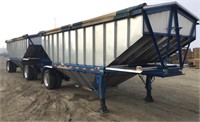 Set of 2007 P.T. Stainless Steel Hopper Trailers