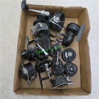 Spinning Reels-Mitchell-5/ Heddon-1 + spare parts