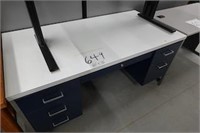 1 Metal Desk (60" x 30")