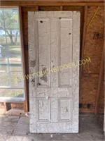 Primitive wooden door