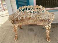 Cast Iron outdoor bench