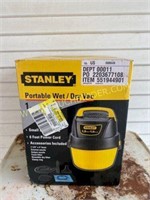 Stanley portable wet and dry shop vac