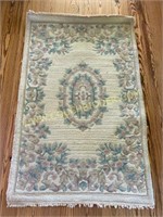Vintage Abstract Floral Rug