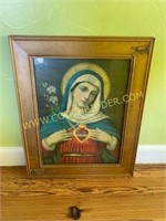 Framed Print of Mary