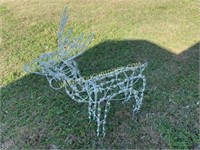 Light up outdoor reindeer