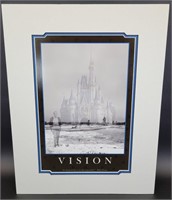 Disney Parks Art Authentic "Vision" Walt Disney
