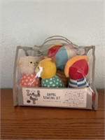 Japanese Animal Bowling Set