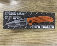 NEW DEER TRACKER KNIFE