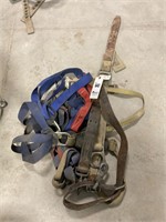 2 Safety Harnesses, pole climbing belt