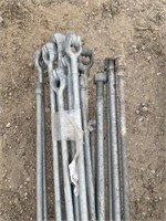 Assorted 8' Anchor Rods
