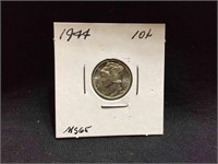 1944 Mercury Dime