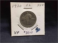 1920 Standing Liberty Quarter