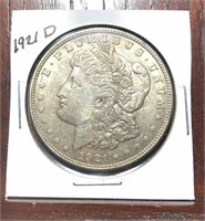 1921d Silver Dollar