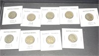 All 1920’s and 30’s Buffalo Nickels