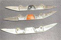 3 Double Trouble Switch  Blade knives