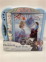 (3x bid) Frozen II Roll Desk Coloring Set