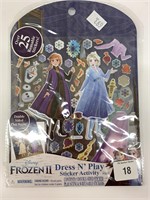Frozen II Dress & Play Sticker Activity