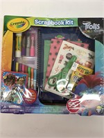 Crayola Trolls 55+ Pc Scrapbook Kit