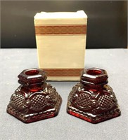 Pair of Cape Cod Candle Holders in Original box