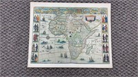10 John Speed maps - reproduction copies of 1620s