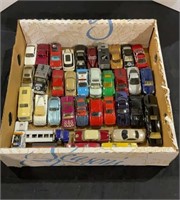 Box of 37assorted collector die cast cars