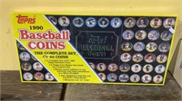 Topps 1990 Baseball Coins -the complete set of 60
