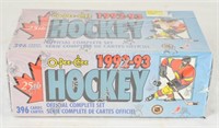 O PEE CHEE 1992-93 HOCKEY CARDS FACTORY SET