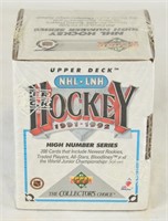 HIGH SERIES UPPER DECK NHL 1991-1992 CARDS SET