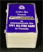 O PEE CHEE 1991 ALL STAR BASEBALL CARDS