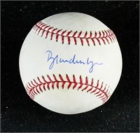 To be updated. AUTOGRAPHED MLB BASEBALL